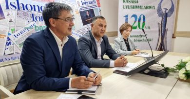 ГАЗЕТХОНЛАР  БИЛАН УЧРАШУВ