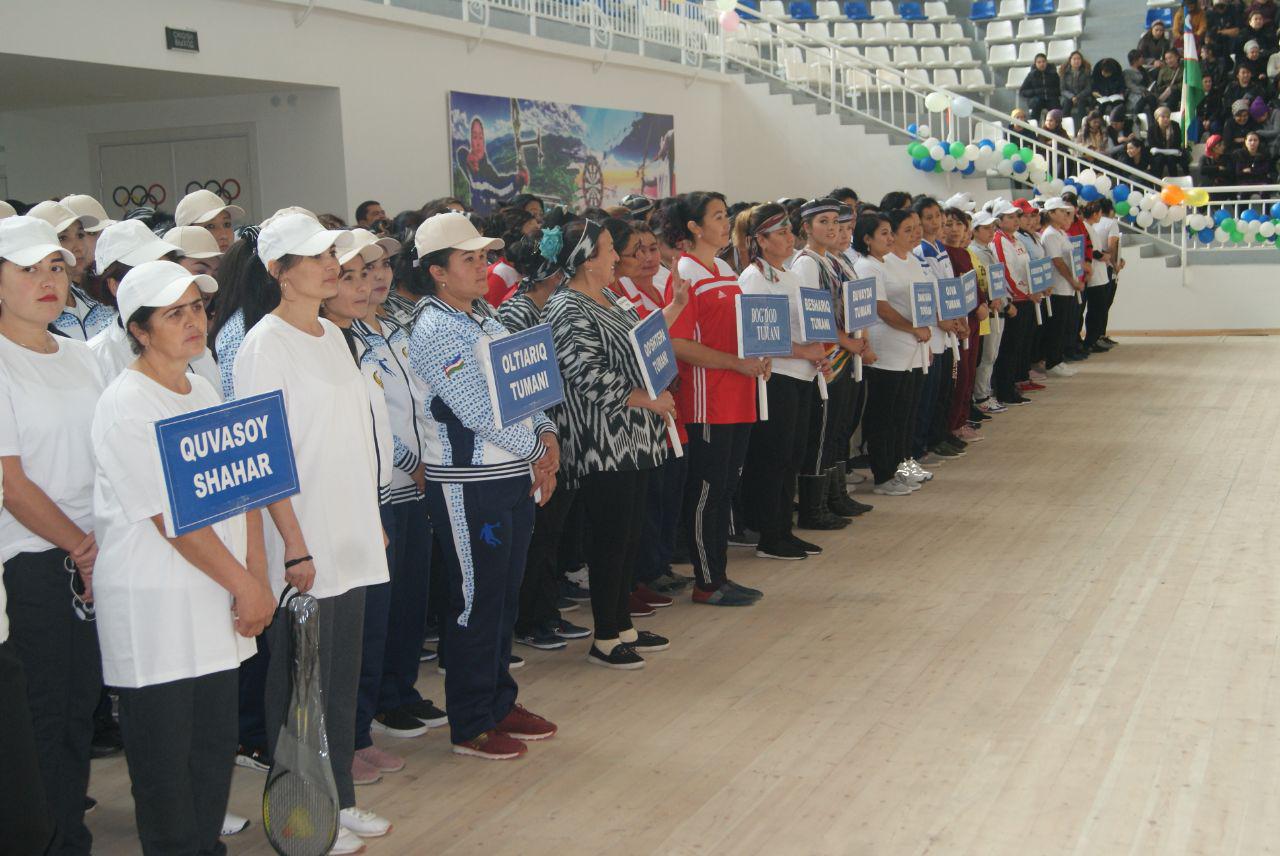 ФАРҒОНАДА АЁЛЛАР СПОРТ ФЕСТИВАЛИ ЎТКАЗИЛДИ