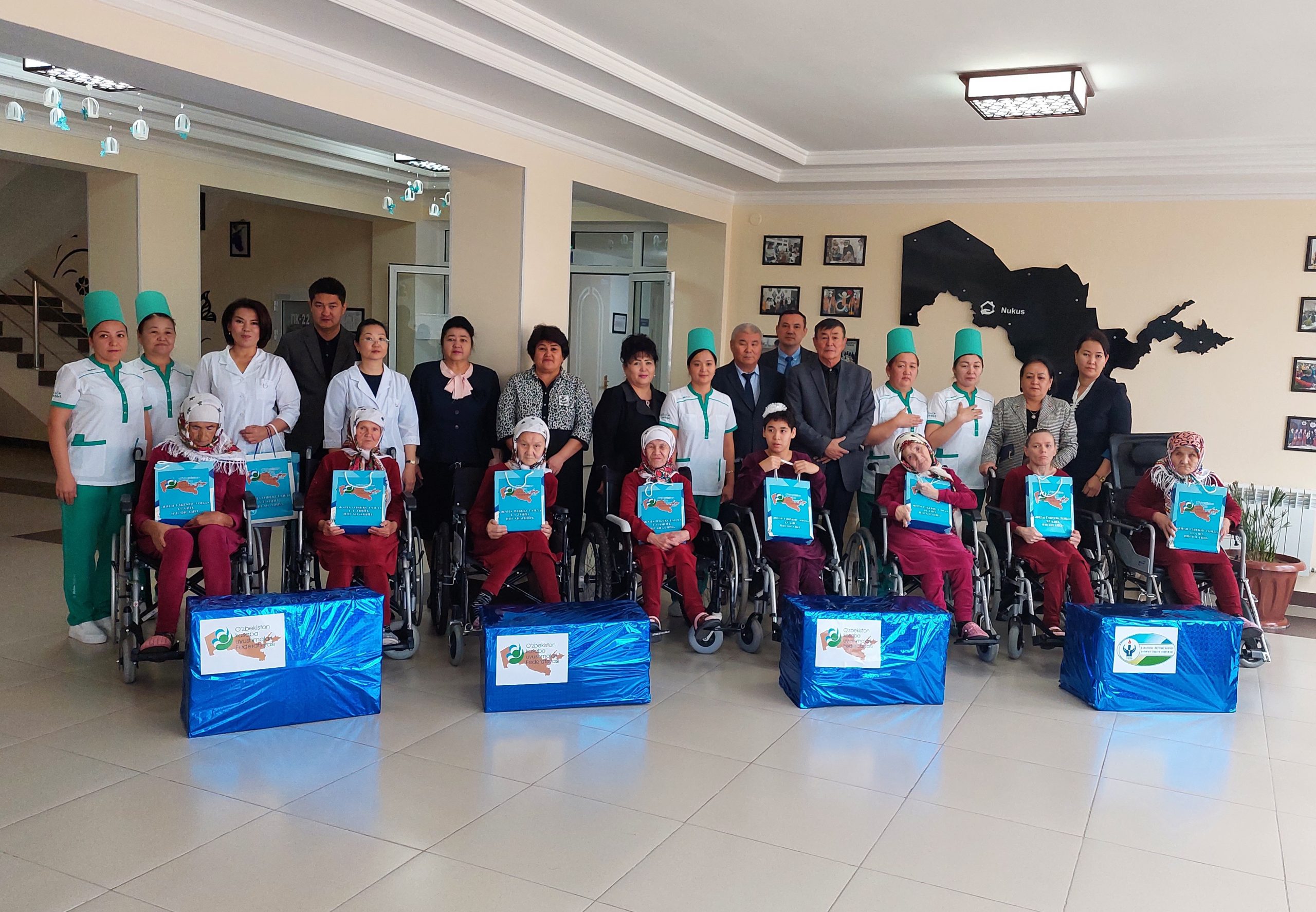 Меҳрга тўла гўша — Нукус “Мурувват” ногиронлиги бўлган шахслар учун аёллар интернат уйи