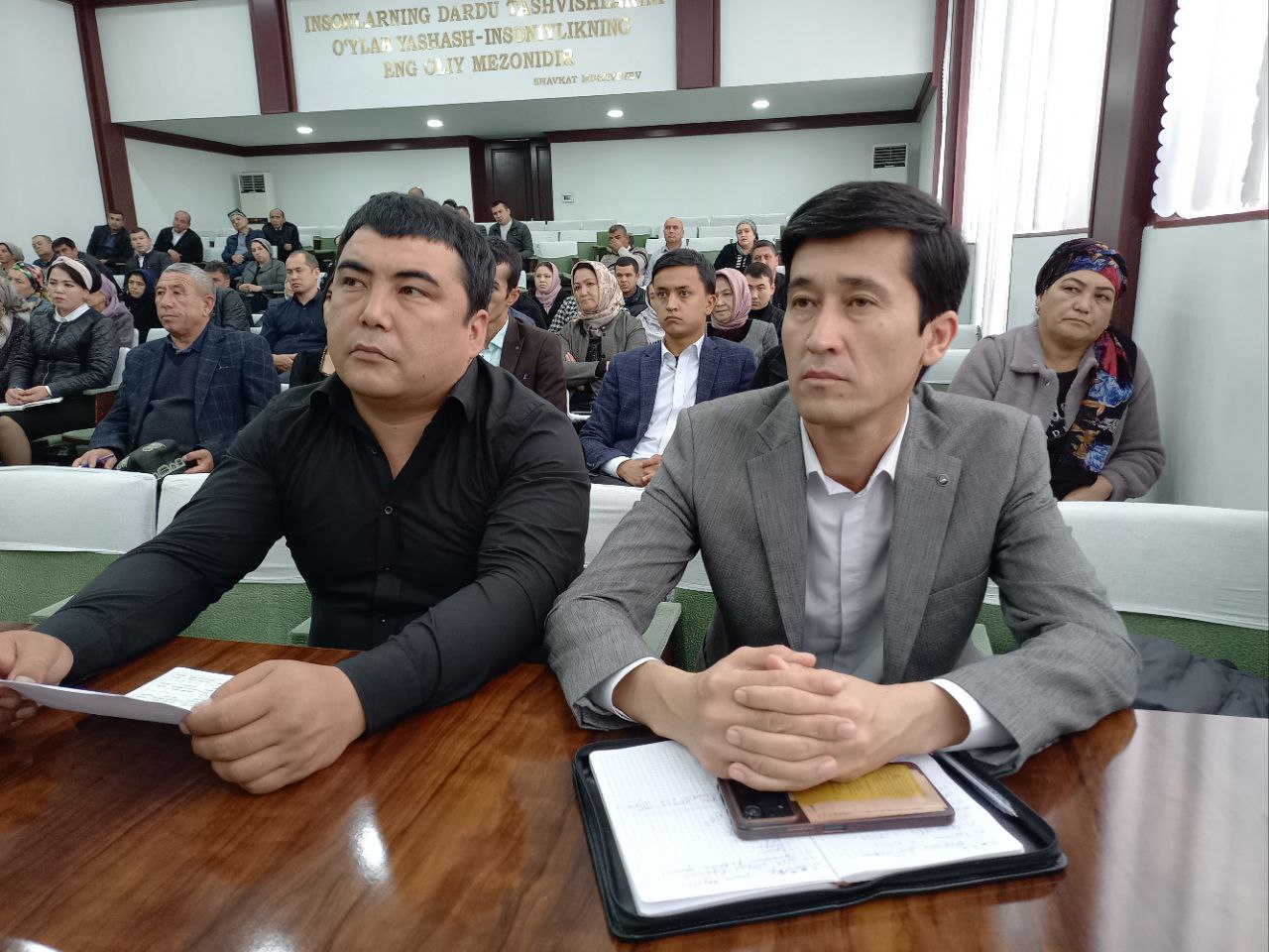 Республика Кенгаши раиси Ф.Р.Ханапияевнинг  Андижон вилоятидаги тармоқ касаба уюшмаси фаоллари билан очиқ мулоқоти бўлиб ўтди