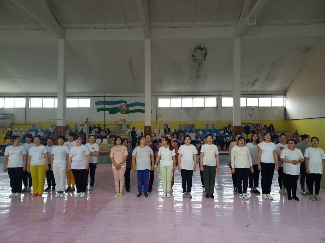 Самарқанд вилоятида Волейбол спорт тури бўйича мусобақа ўтказилди