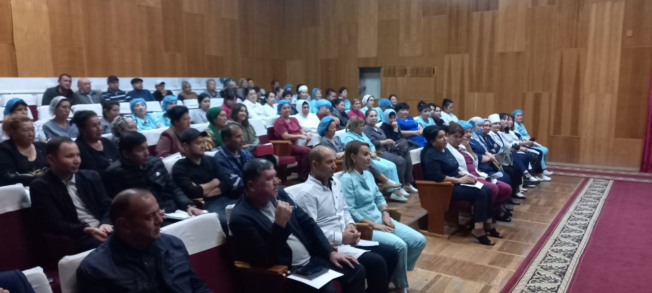 Пискент туманида 11 ноябрь – “Ўзбекистон касаба уюшмалари куни” муносабати билан давра сухбати ўтказилди