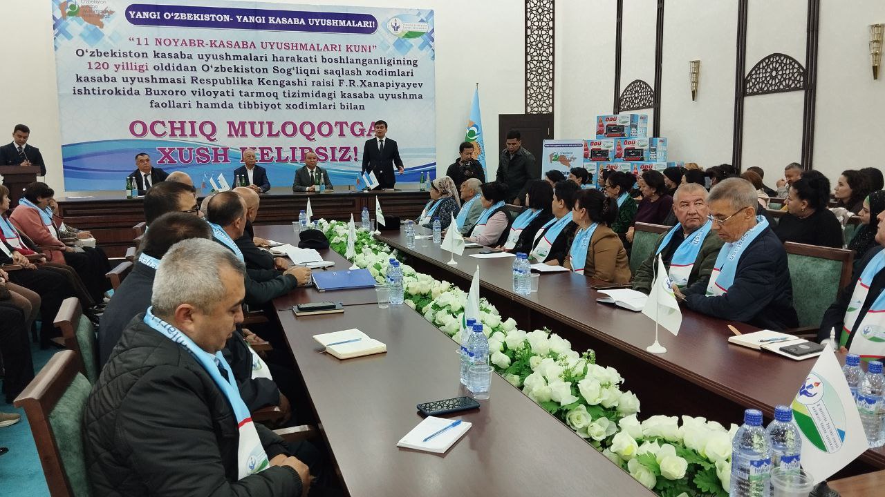 ОЧИҚ МУЛОҚОТ ДAВОМ ЭТМОҚДA