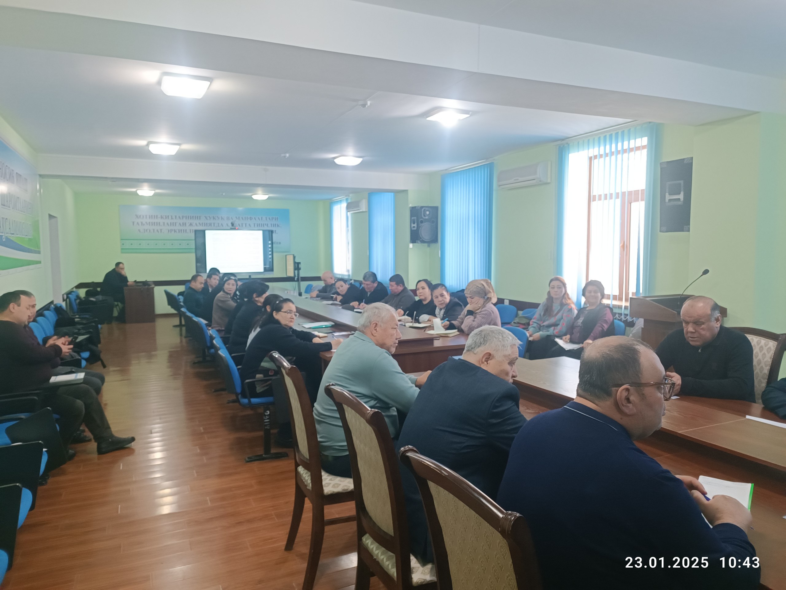 Ўқув-семинар бўлиб ўтди